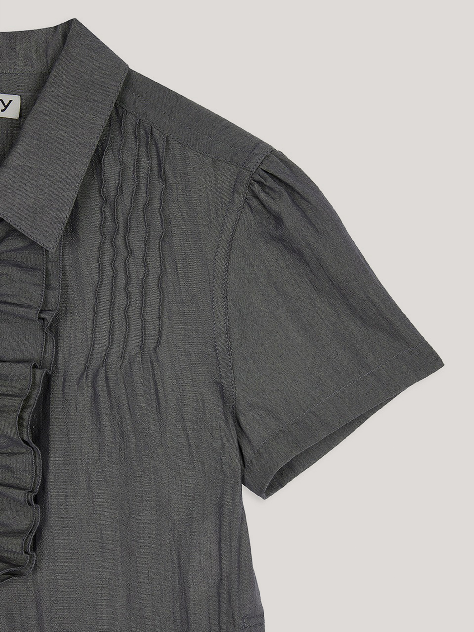 OPEN YY RUFFLE POLO SHIRT 5BJH1500 グレー OPEN YY Ruffle Polo Shirt – Chinatown Country Club