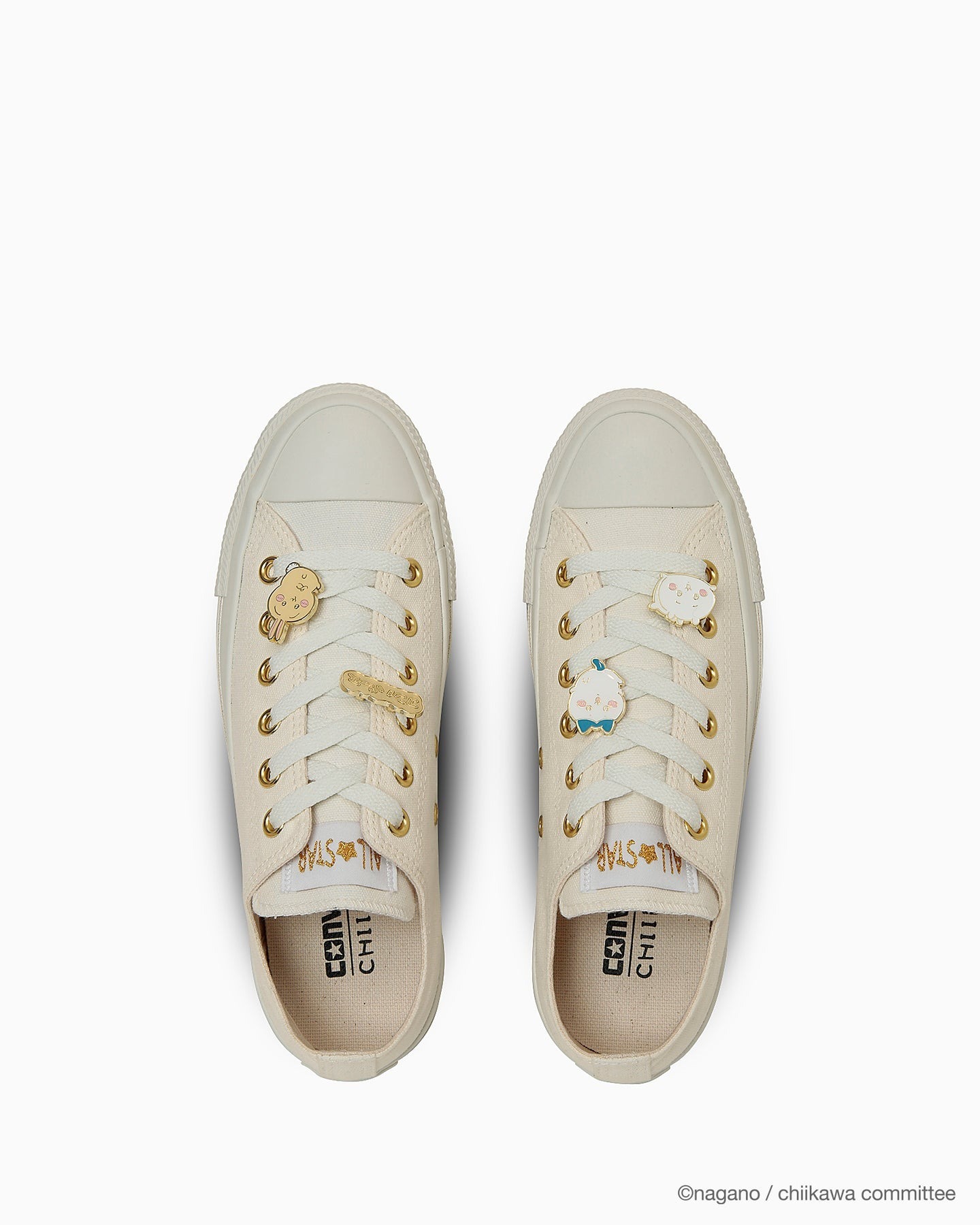 預購┃聯名 CONVERSE ALL STAR GD OX X CHIIKAWA 吉伊卡哇 低筒 基本款 帆布鞋 米色