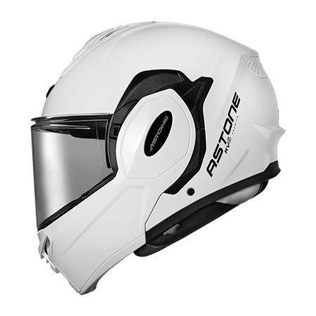 ASTONE RV6 素色 後掀式安全帽 亮白