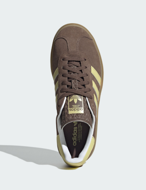 [Adidas Gazelle Bold Women's Thick-soled Casual Shoes｜Retro and versatile height-enhancing white shoes] ADIDAS GAZELLE BOLD W - A must-have shoe for girls JUN25