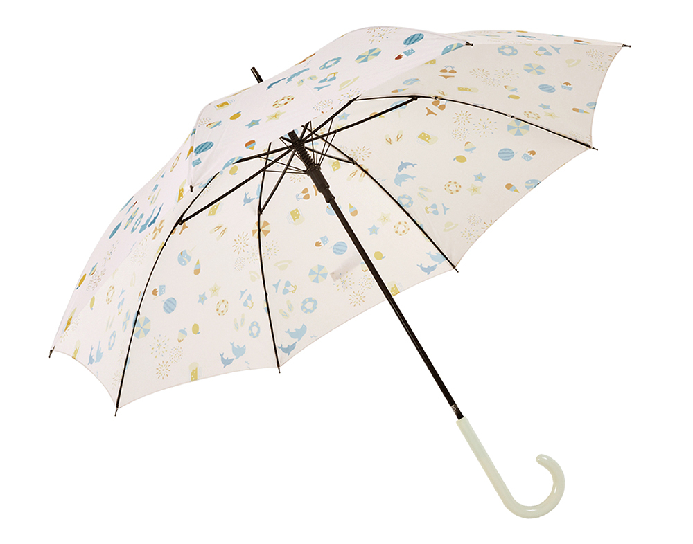 RAINSTORY夏日嘉年華抗UV自動開直骨傘