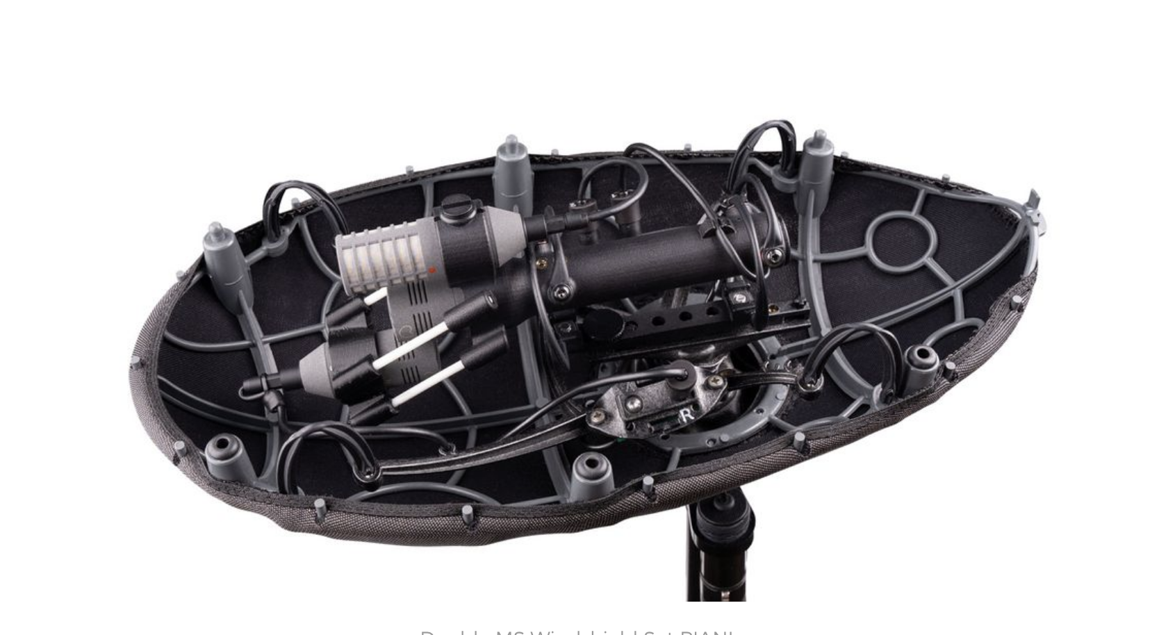 Schoeps Double MS Windshield Set PIANI Set with microphones