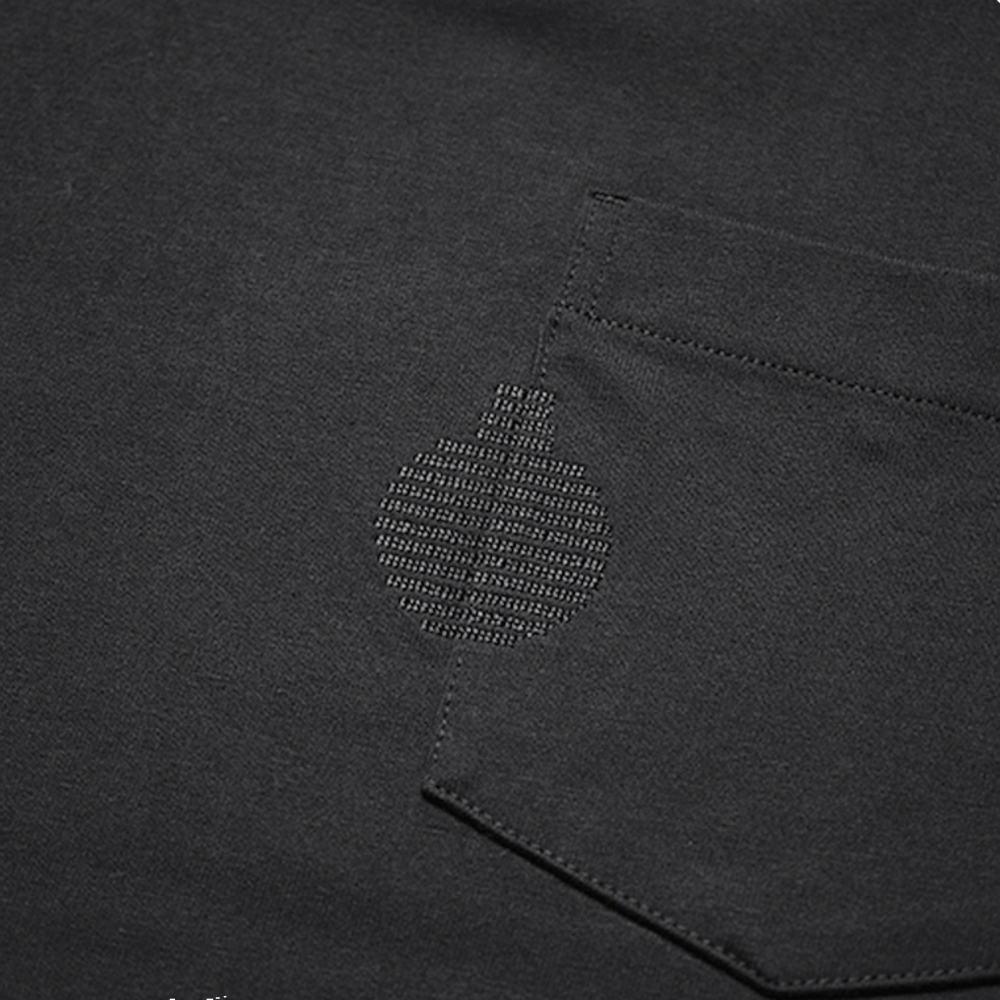 ODE EMBROIDERY POCKET TEE