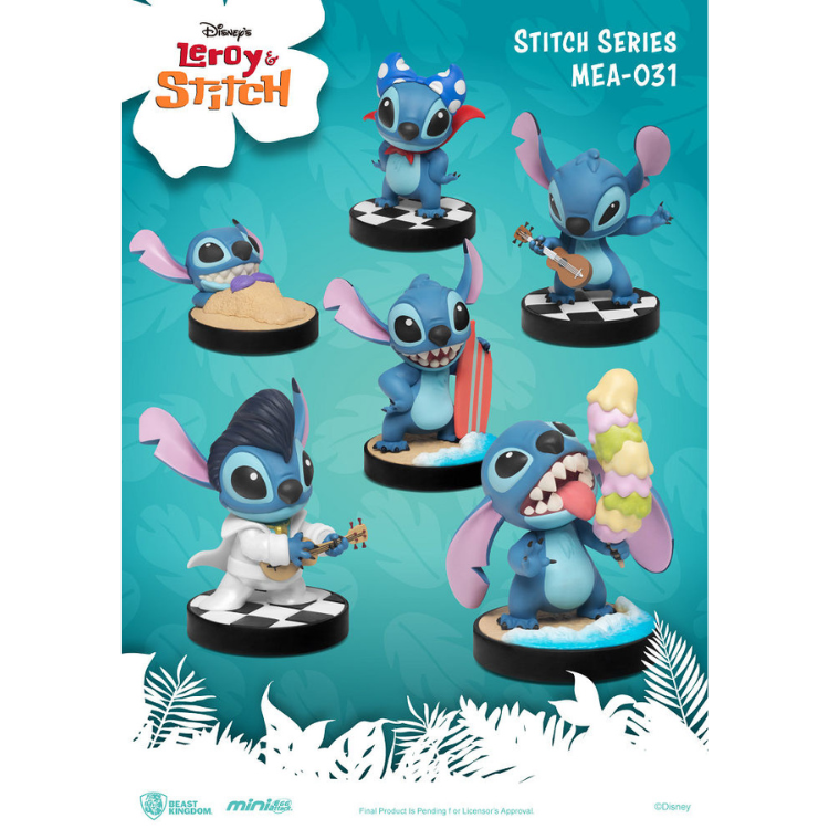 野獸國 - 史迪奇系列 MEA-031 盒玩 盲盒(全6款)