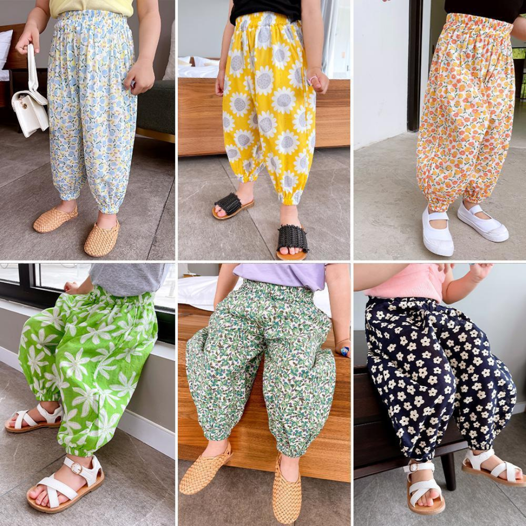 兒童涼感防蚊褲