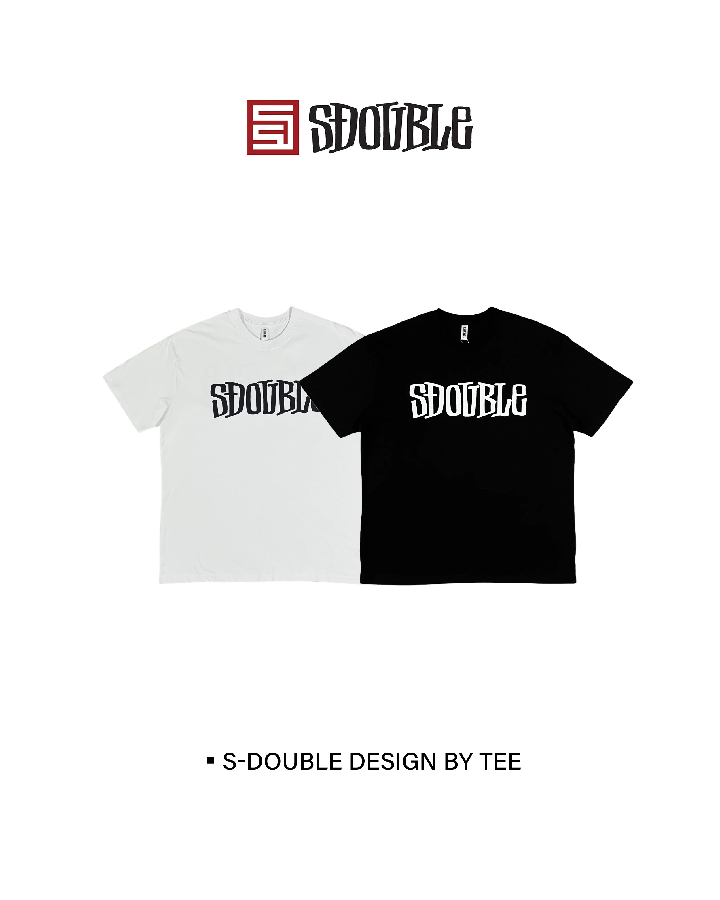 S/Double Design By Tee Logo短TEE 2色