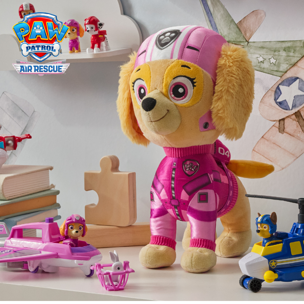 汪汪隊玩具 空中救援隊絨毛布偶_形象圖