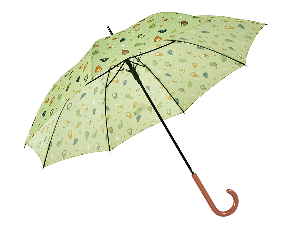 RAINSTORY酪梨寶寶抗UV自動開直骨傘