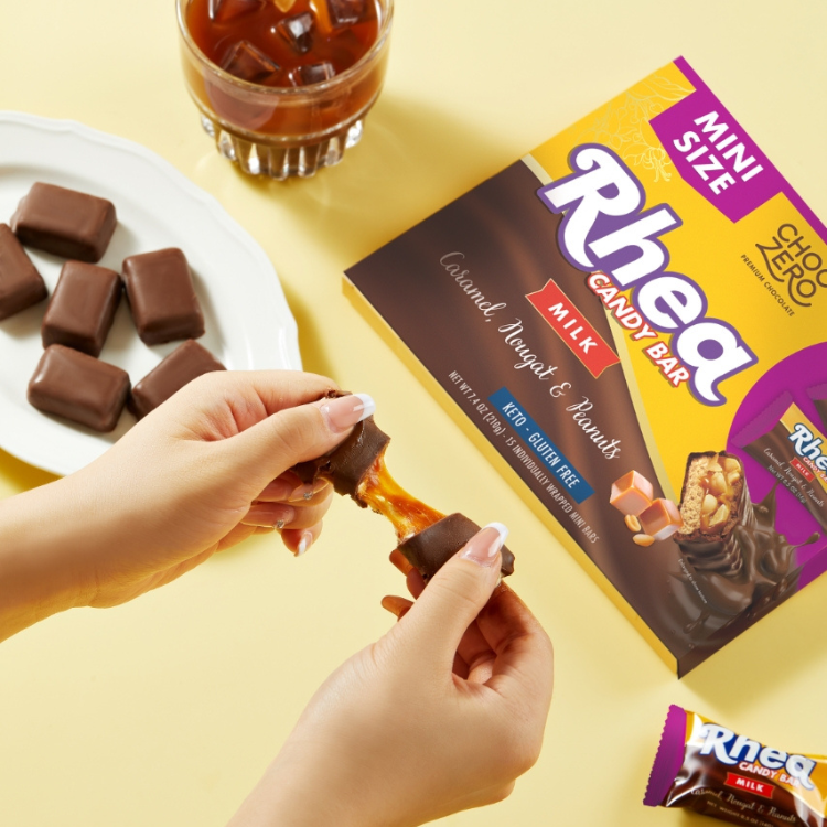 Choczero 低碳焦糖花生朱古力糖果 210g *(6條/15粒裝隨機發貨 重量一樣)*