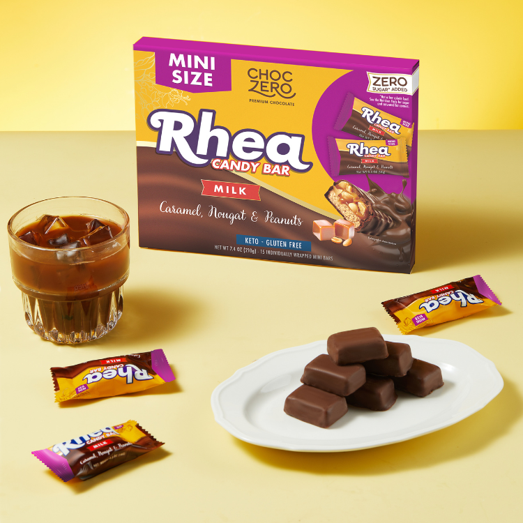 Choczero 低碳焦糖花生朱古力糖果 210g *(6條/15粒裝隨機發貨 重量一樣)*