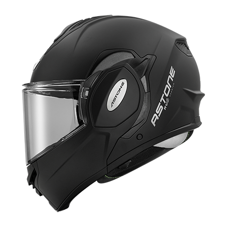 ASTONE RV6 素色 後掀式安全帽 消光黑