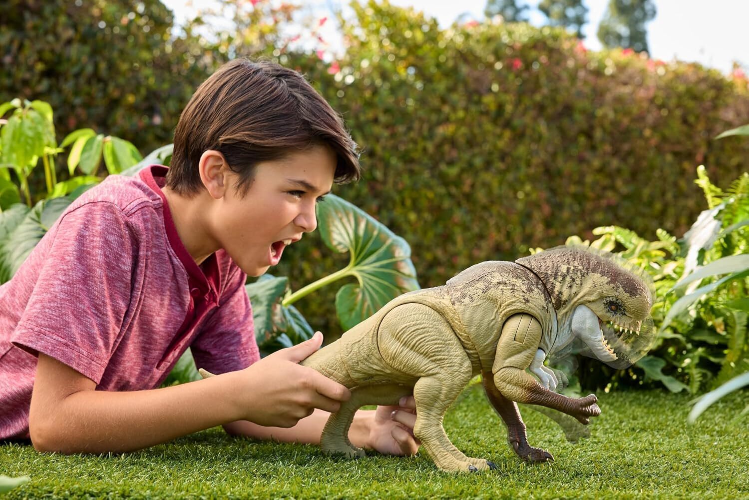 《 MATTEL 》 侏羅紀世界電影系列-嘶吼攻擊惡龍