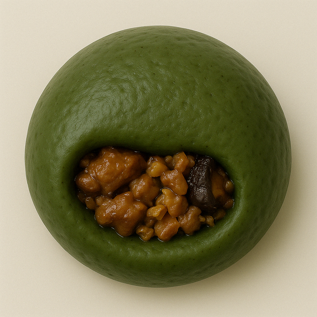 【批量生產】艾草香菇粿