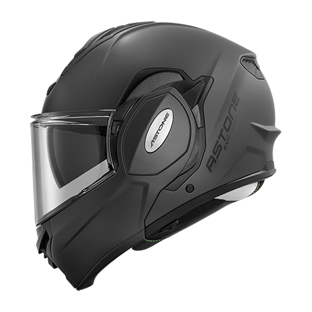 ASTONE RV6 素色 後掀式安全帽 鈦黑銀