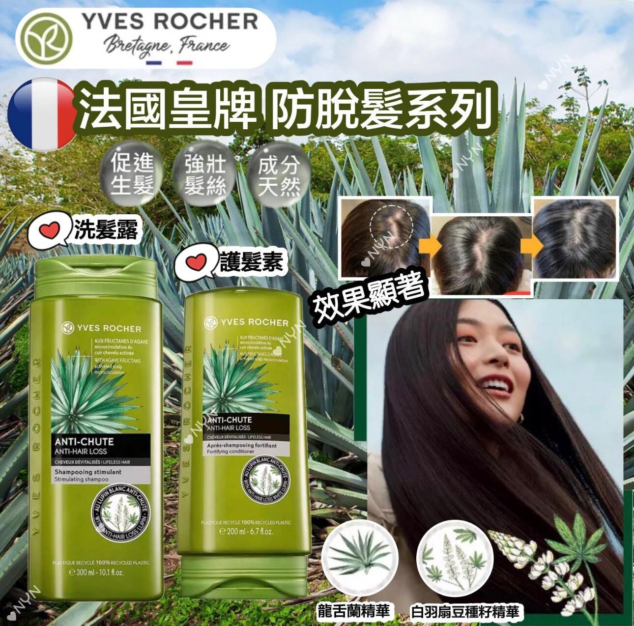 YVES ROCHER 法國護髮系列