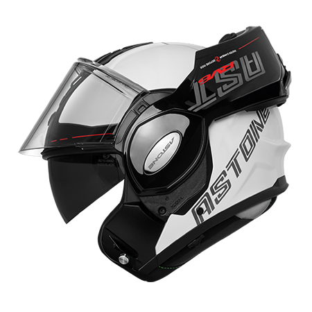 ASTONE RV6 ZC01 後掀式安全帽 白紅