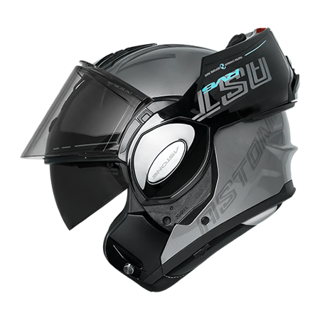 ASTONE RV6 ZC01 後掀式安全帽 灰藍