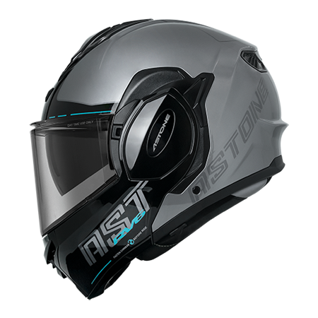 ASTONE RV6 ZC01 後掀式安全帽 灰藍