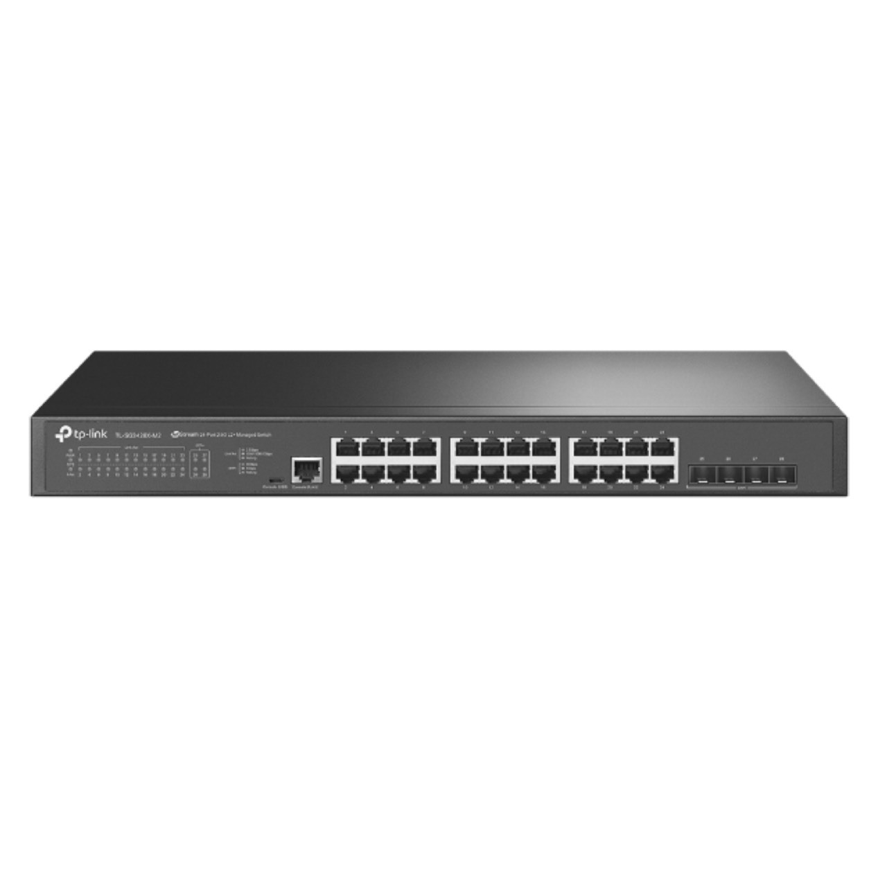 TP-LINK JSG3428X-M2 etStream 24 埠 2.5GBASE-T L2+ 管理型交換器