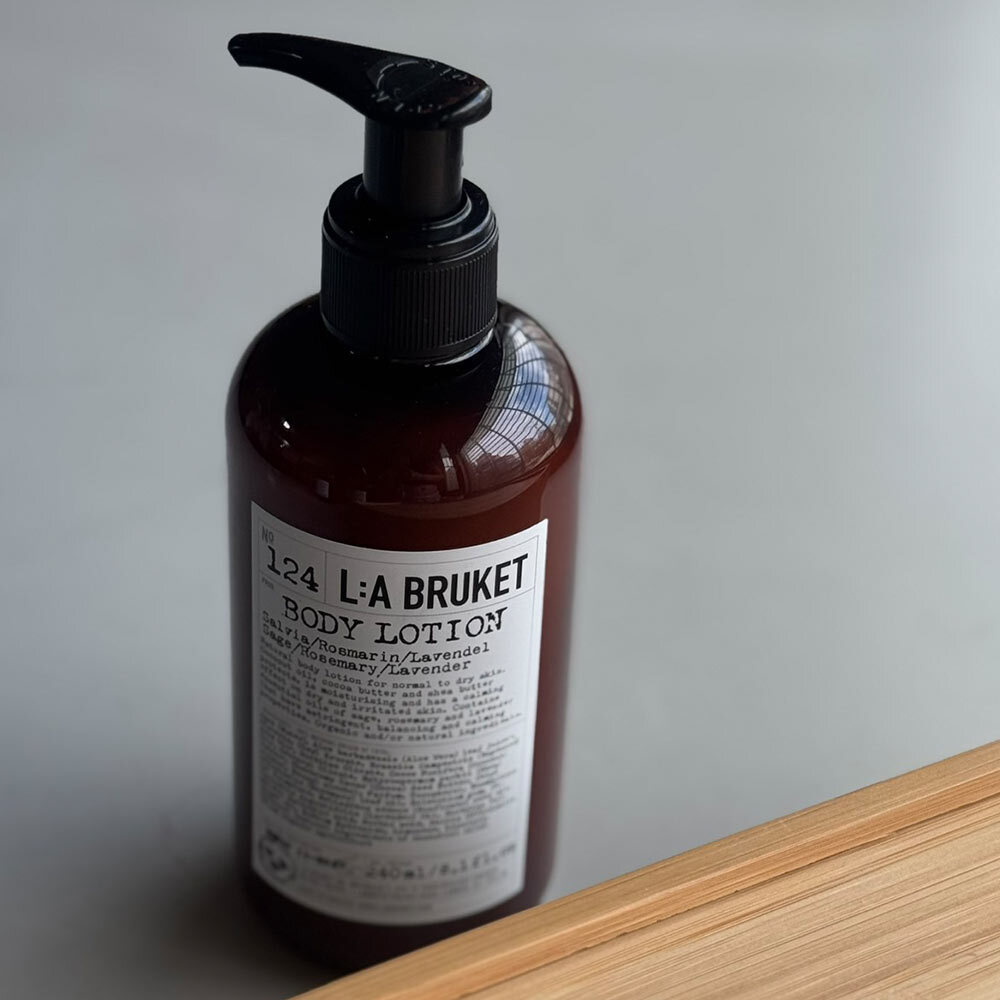 L:A BRUKET 124 鼠尾草/迷迭香/薰衣草身體乳 240ml