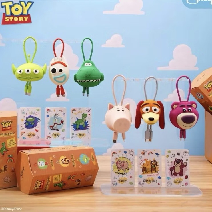 泰國正版授權 Toy Story 玩具總動員 充電線 盲盒  現貨+預購