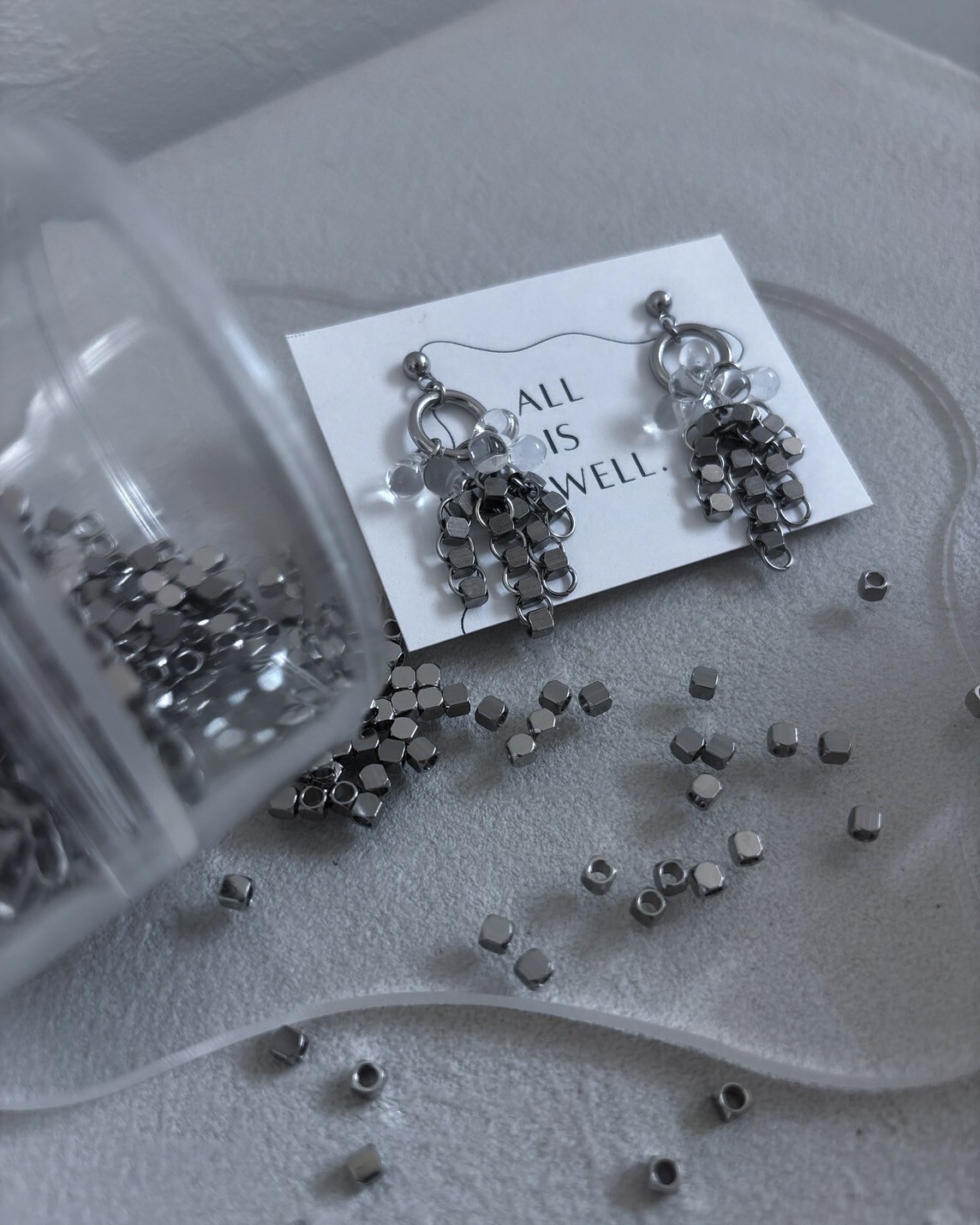 [ALL IS WELL.] nect. | 透灰 | 耳夾 | NO.41