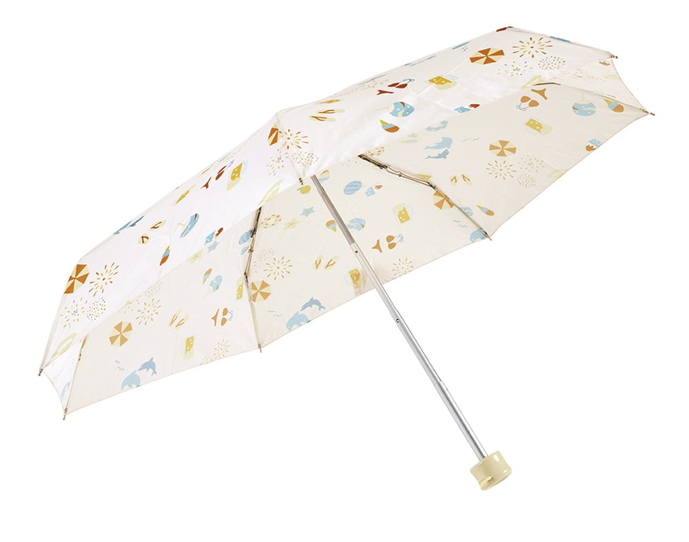 RAINSTORY夏日嘉年華抗UV手開迷你口袋傘