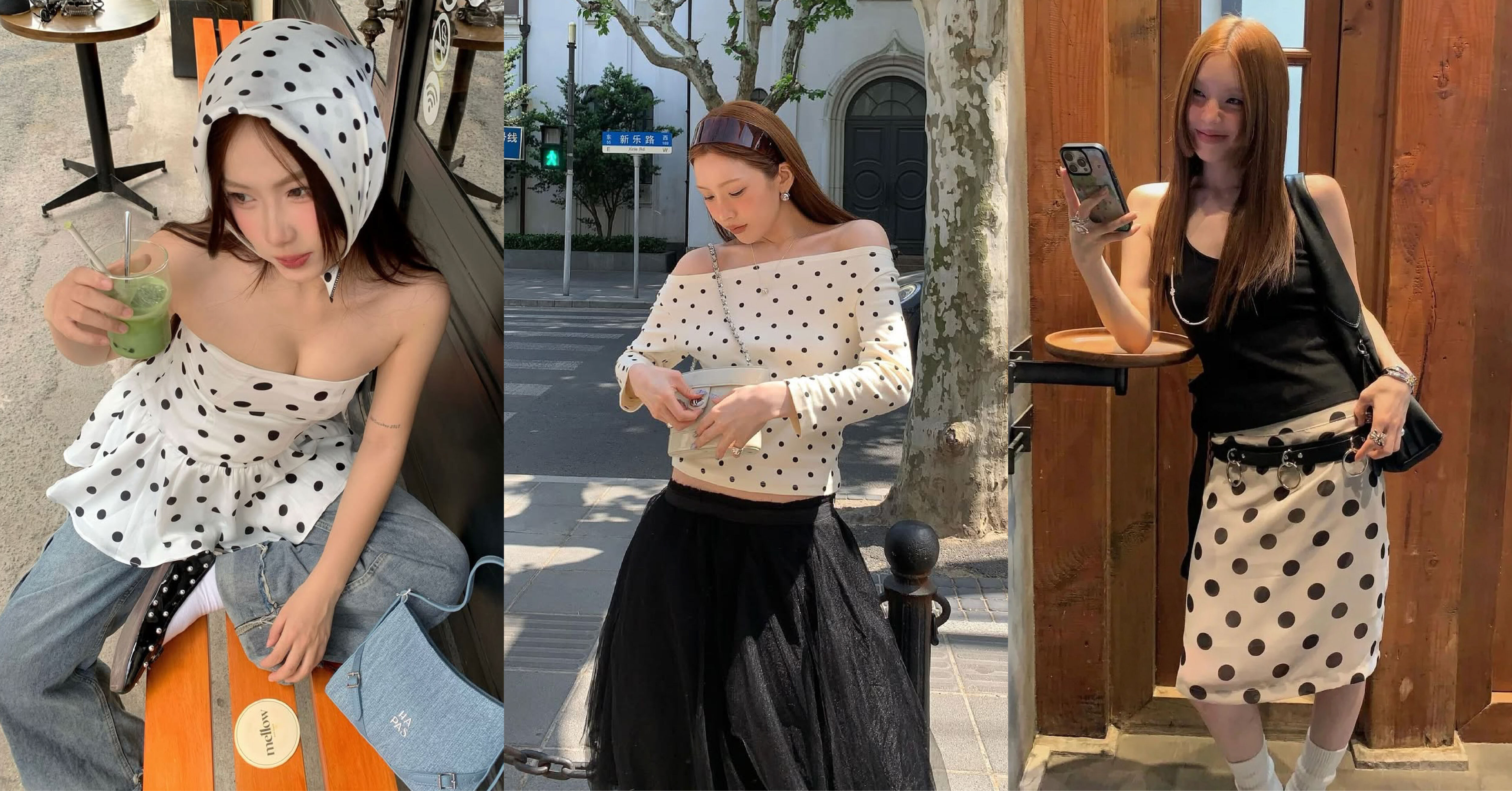永不過時的經典 2025夏季必備 波爾卡圓點
