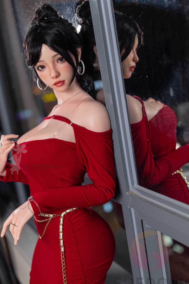 SHEDOLL 165cm 薔薇 F-cup 矽膠 紅衣誘惑 美人