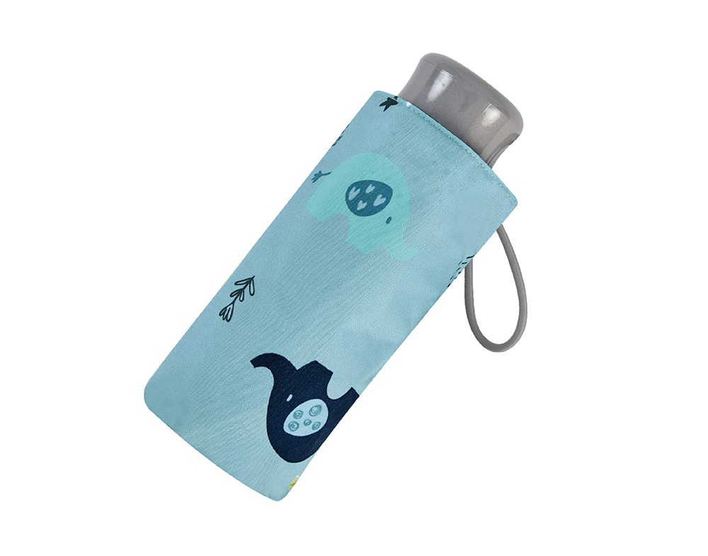 RAINSTORY森林小圓象抗UV手開迷你口袋傘