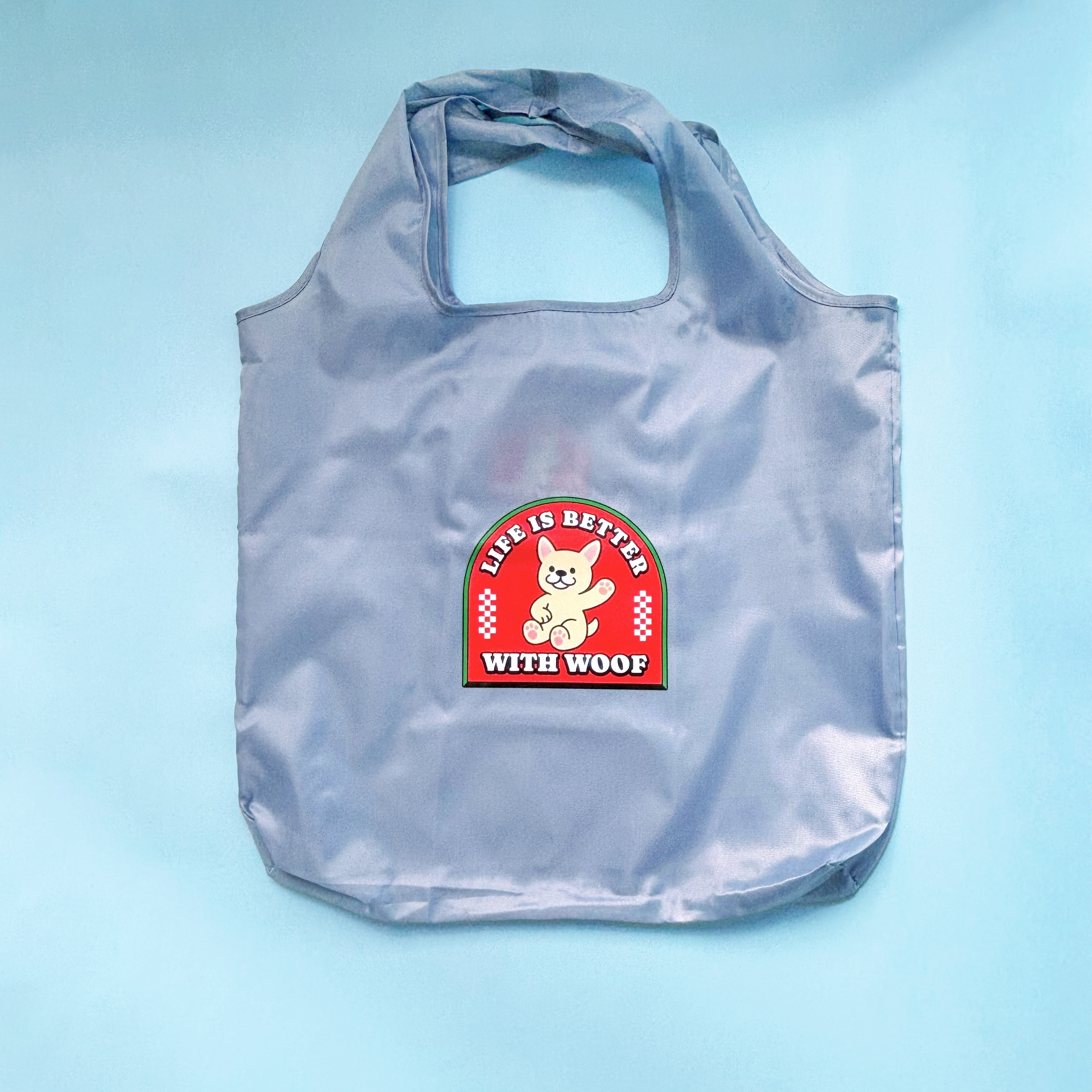 汪喵香港遊系列  | LIFE IS BETTER 狗狗款  |摺疊環保袋