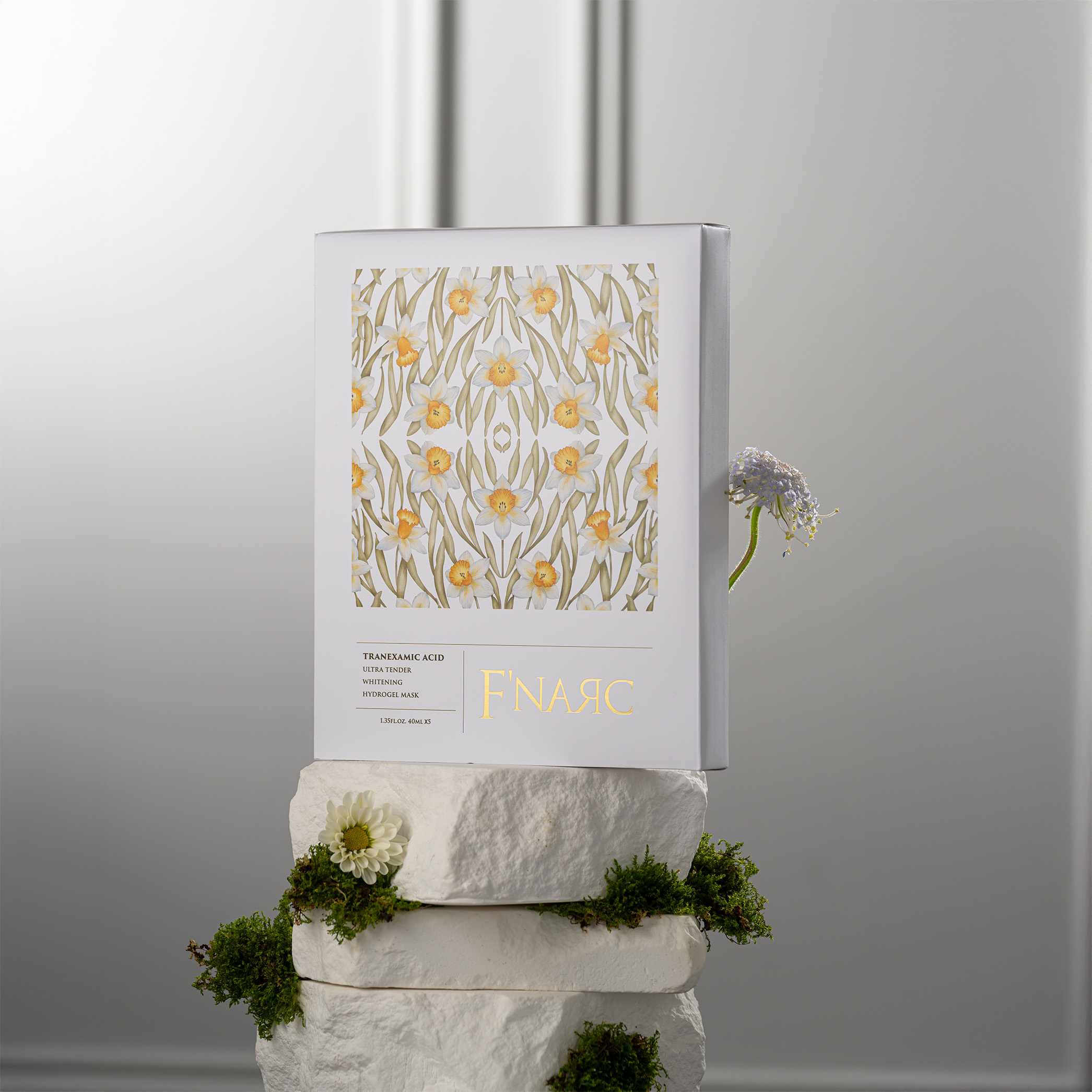 Ultra Tender 傳明酸淨嫩極光靚白水凝膜 5入(40ml/1PC)
