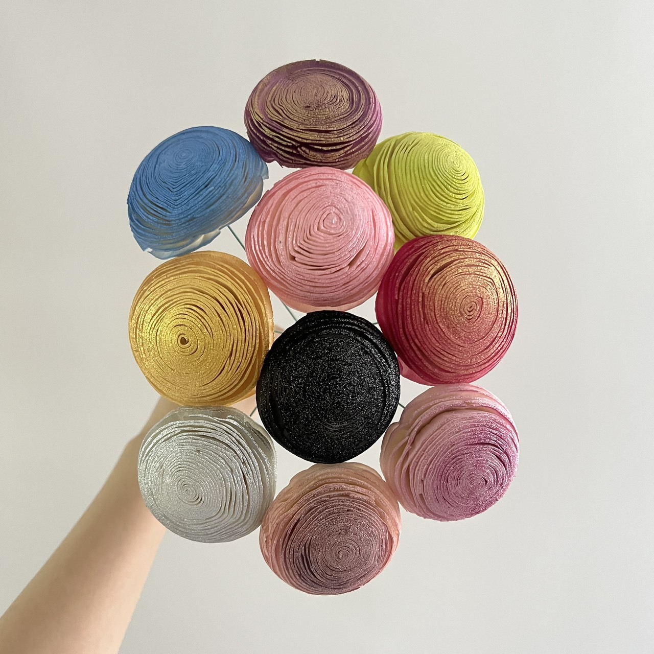 越南索拉花 索拉球 6CM <十支一把>