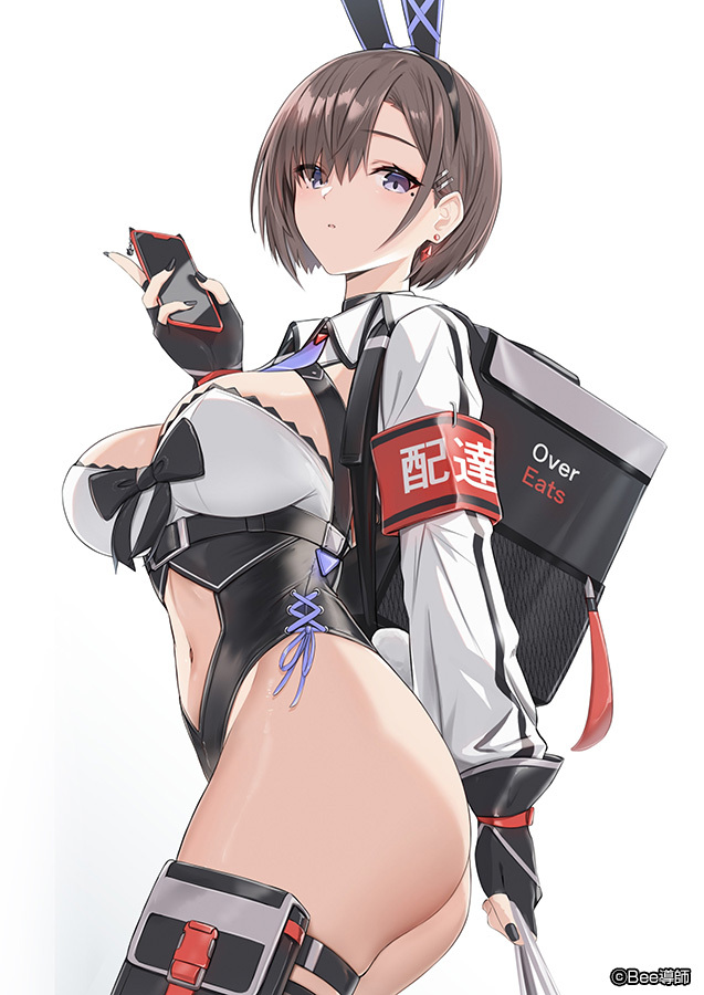 Nov  native  Rocket Boy Ochainuhana Tarou BeeDoshi Original Illustration  Delivery Bunny Girl Aoi   1/6 Complete Figure Pre-order
