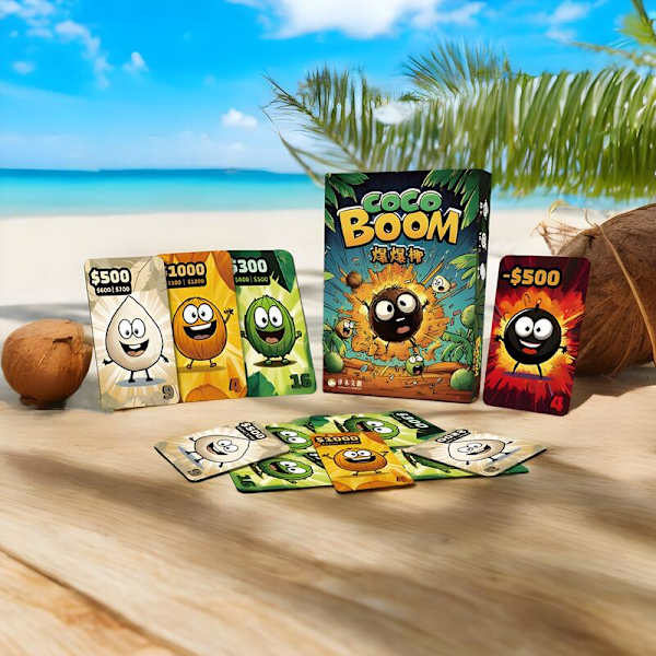 爆爆椰 coco boom 繁體中文版