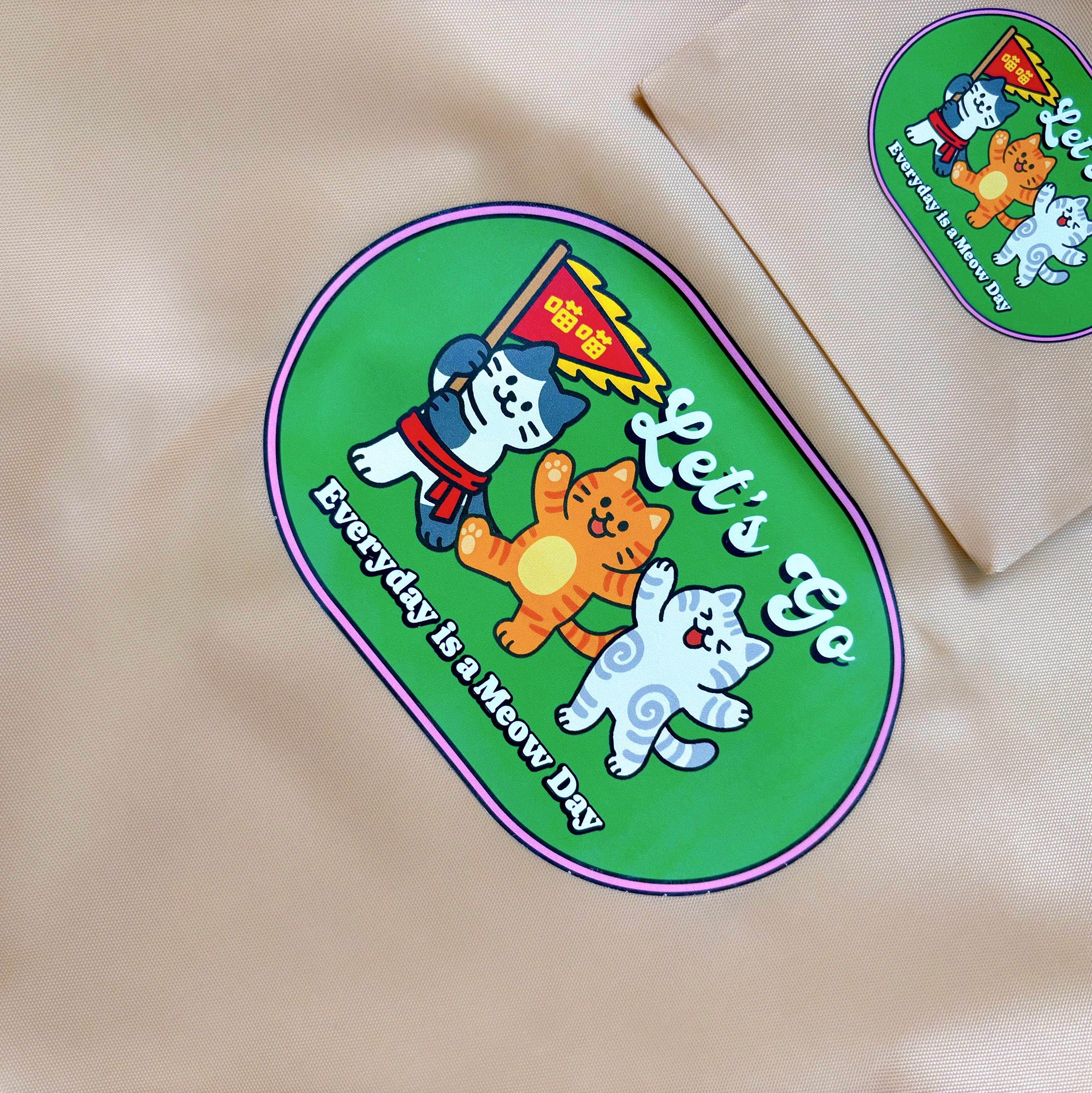 汪喵香港遊系列  | Lets Go 每日都是喵喵日 |摺疊環保袋