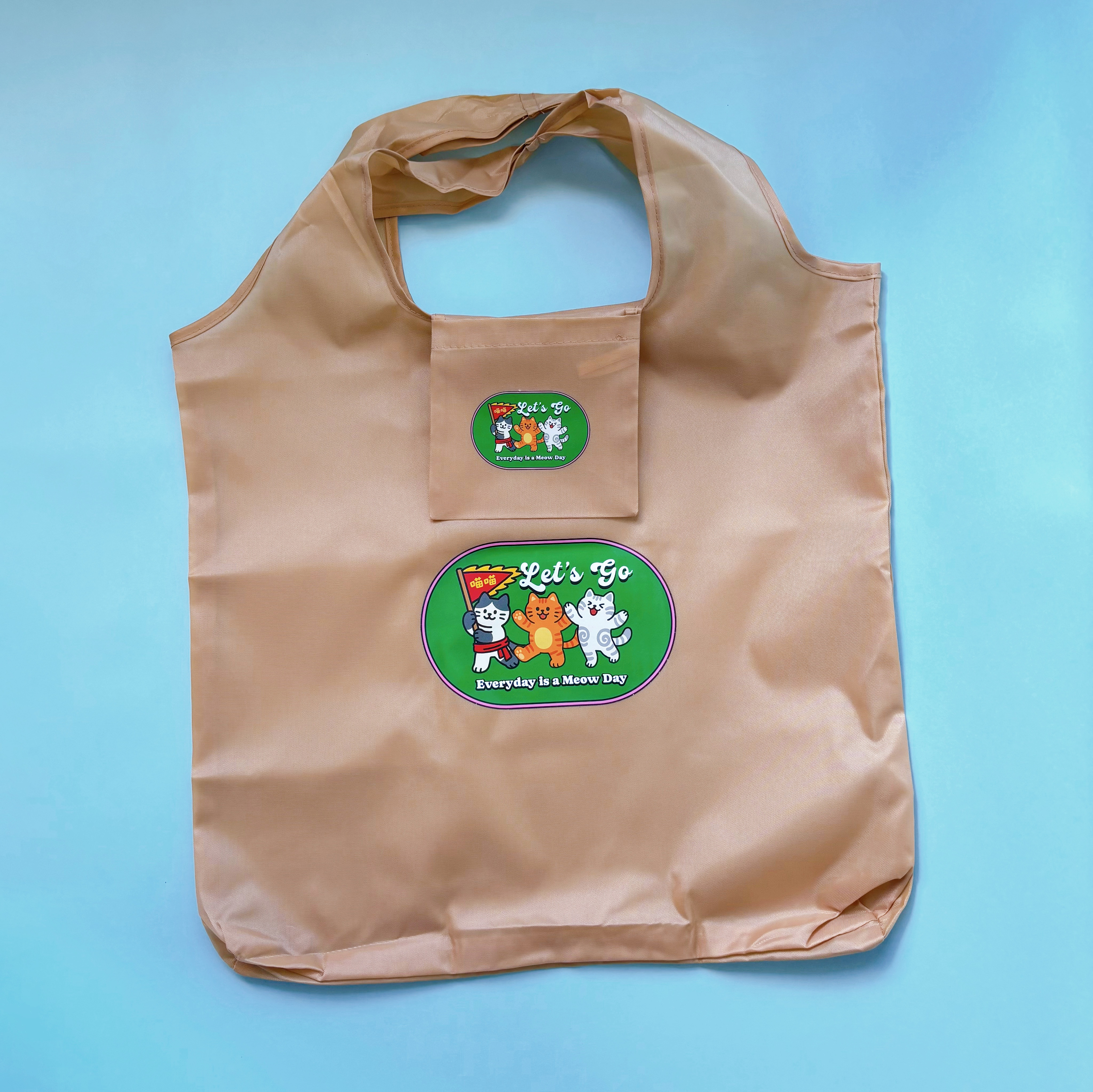 汪喵香港遊系列  | Lets Go 每日都是喵喵日 |摺疊環保袋