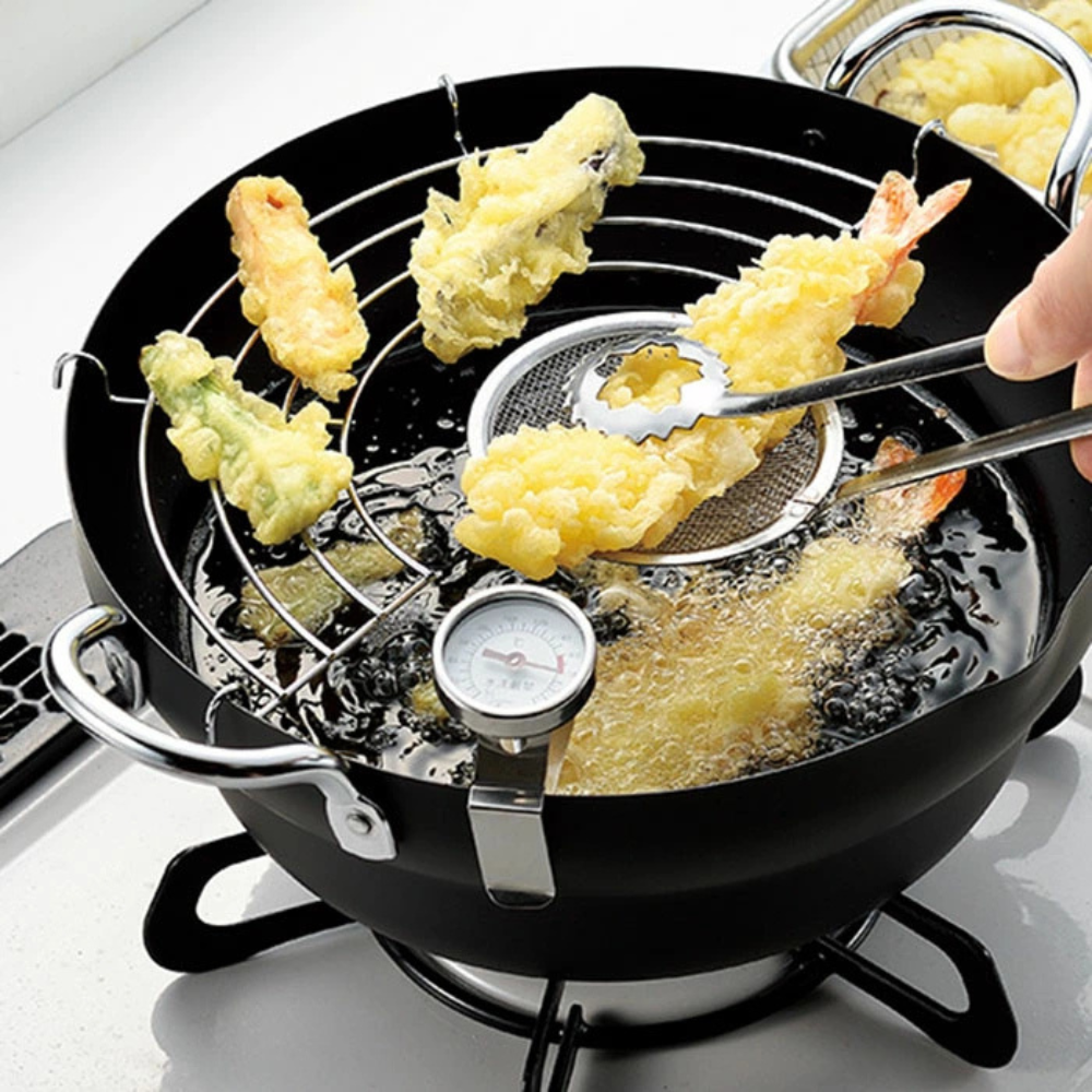 《YOKOYAMA》燕熟之技系列 日本製全不鏽鋼濾夾二合一料理夾