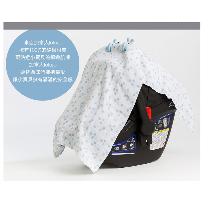 【樂森藥局】加拿大 lulujo 雙入包巾 禮盒組 (灰色)