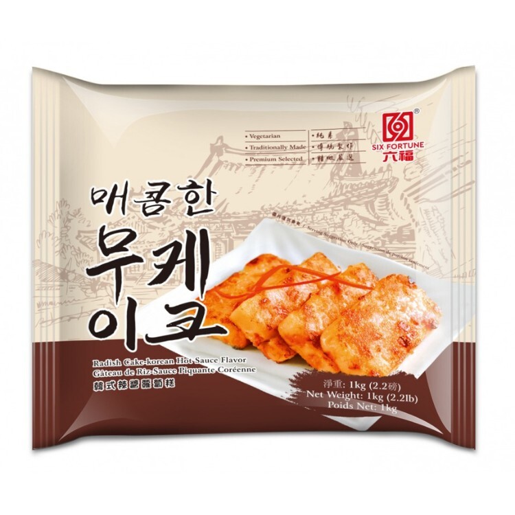 六福冷凍韓式辣醬蘿蔔糕