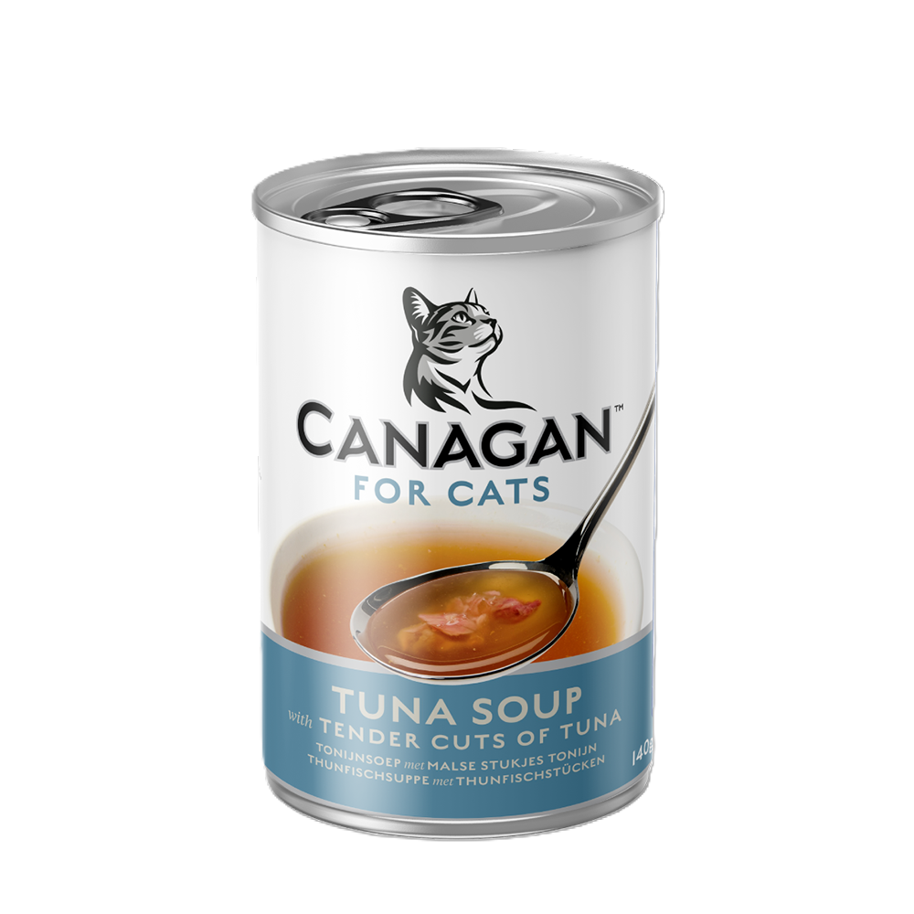 Canagan WET CAT FOOD TUNA SOUP FOR KITTENS & ADULTS 140g