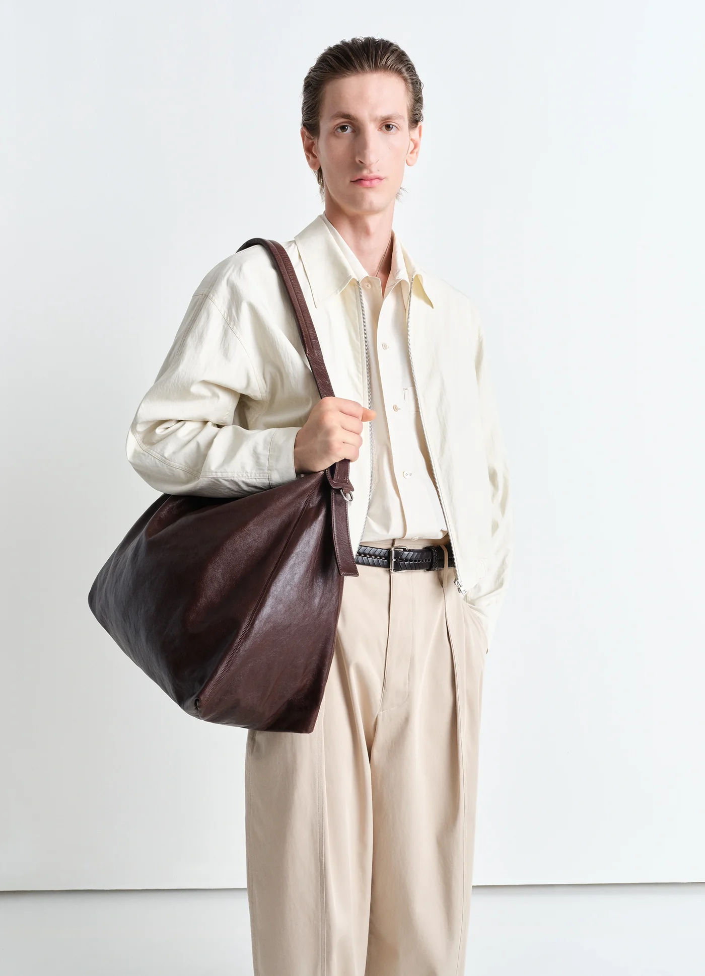 Lemaire Belted Hobo Bag