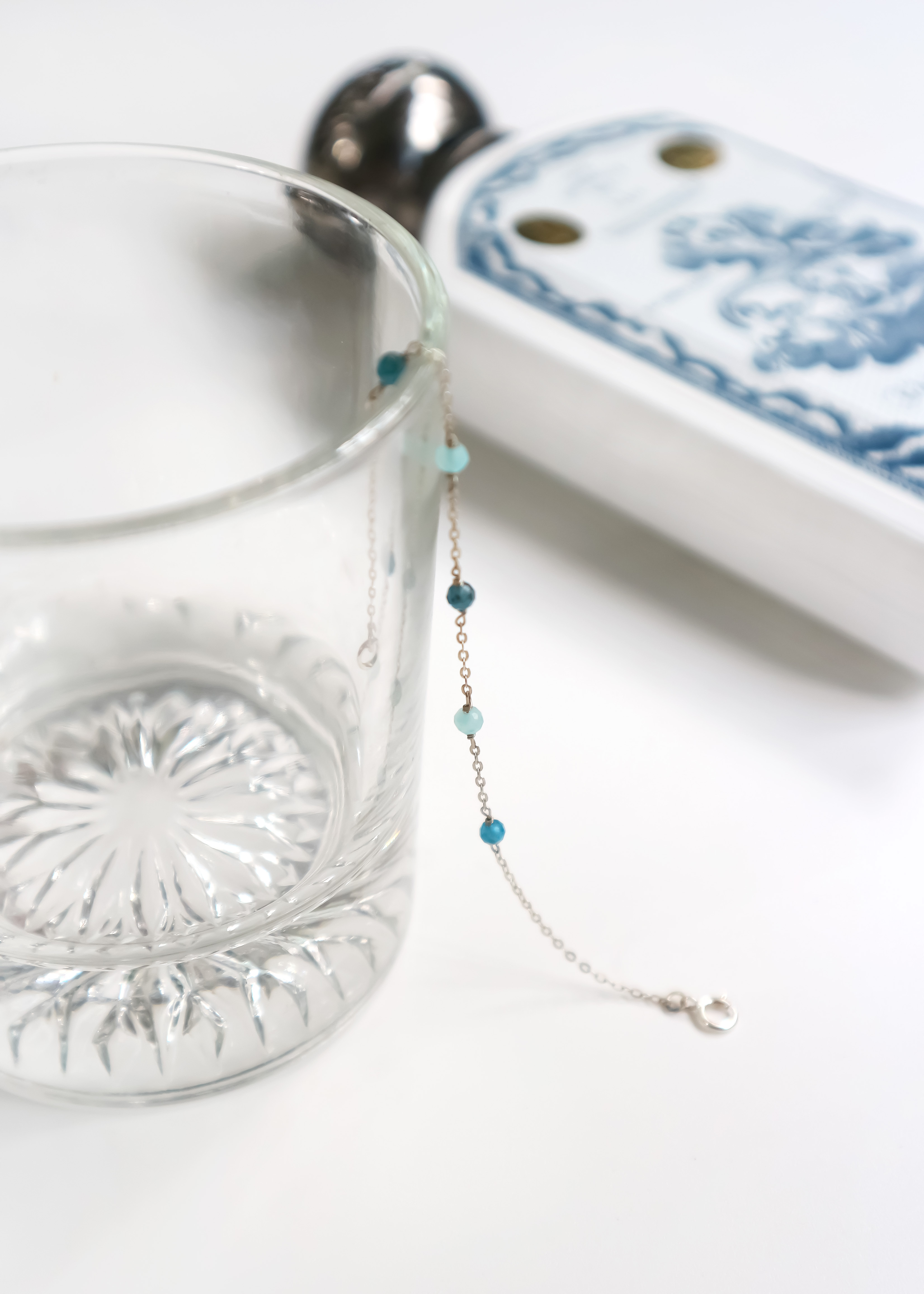 藍精靈手鍊-S925純銀