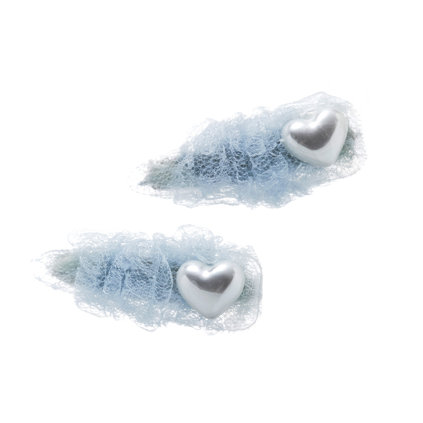 平價飾品,愛心,珍珠,髮夾組