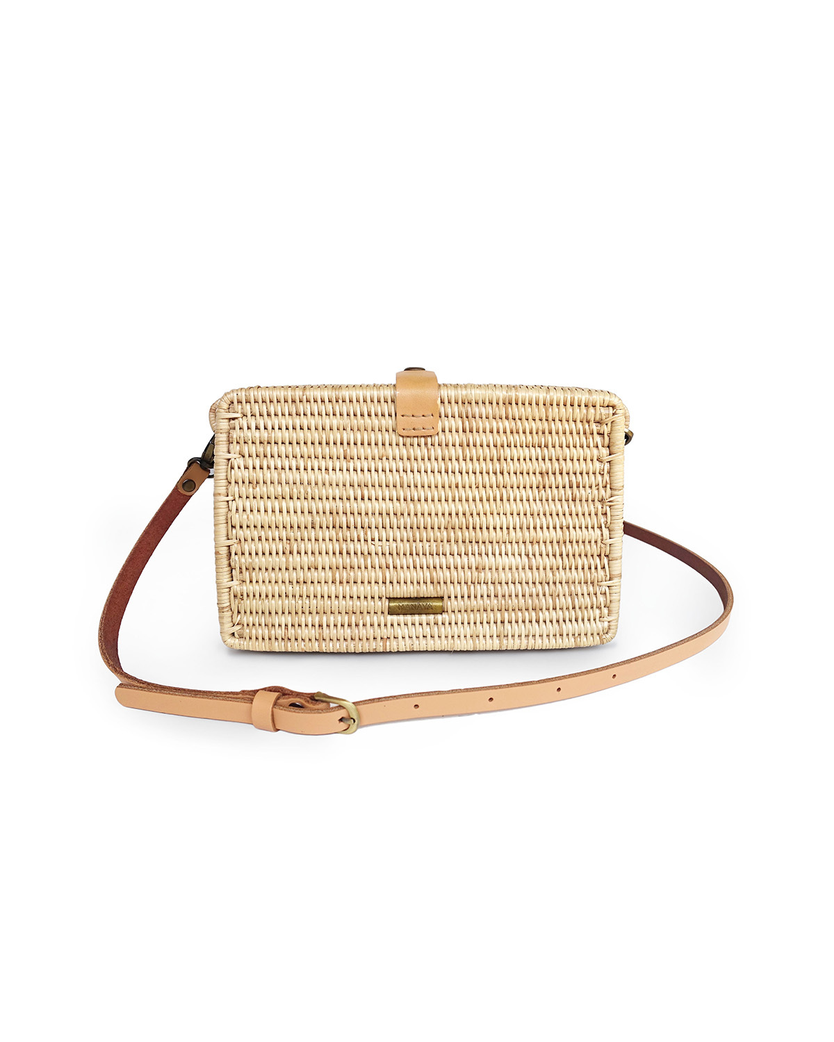 柳藤編織方肩包｜Syuti One｜柬埔寨