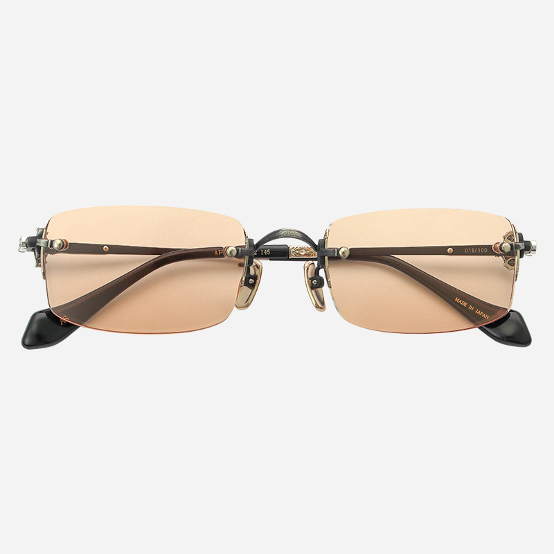 Ptolemy48堀一彥Apollon Excalibur系列日本限量復古無框方型眼鏡框