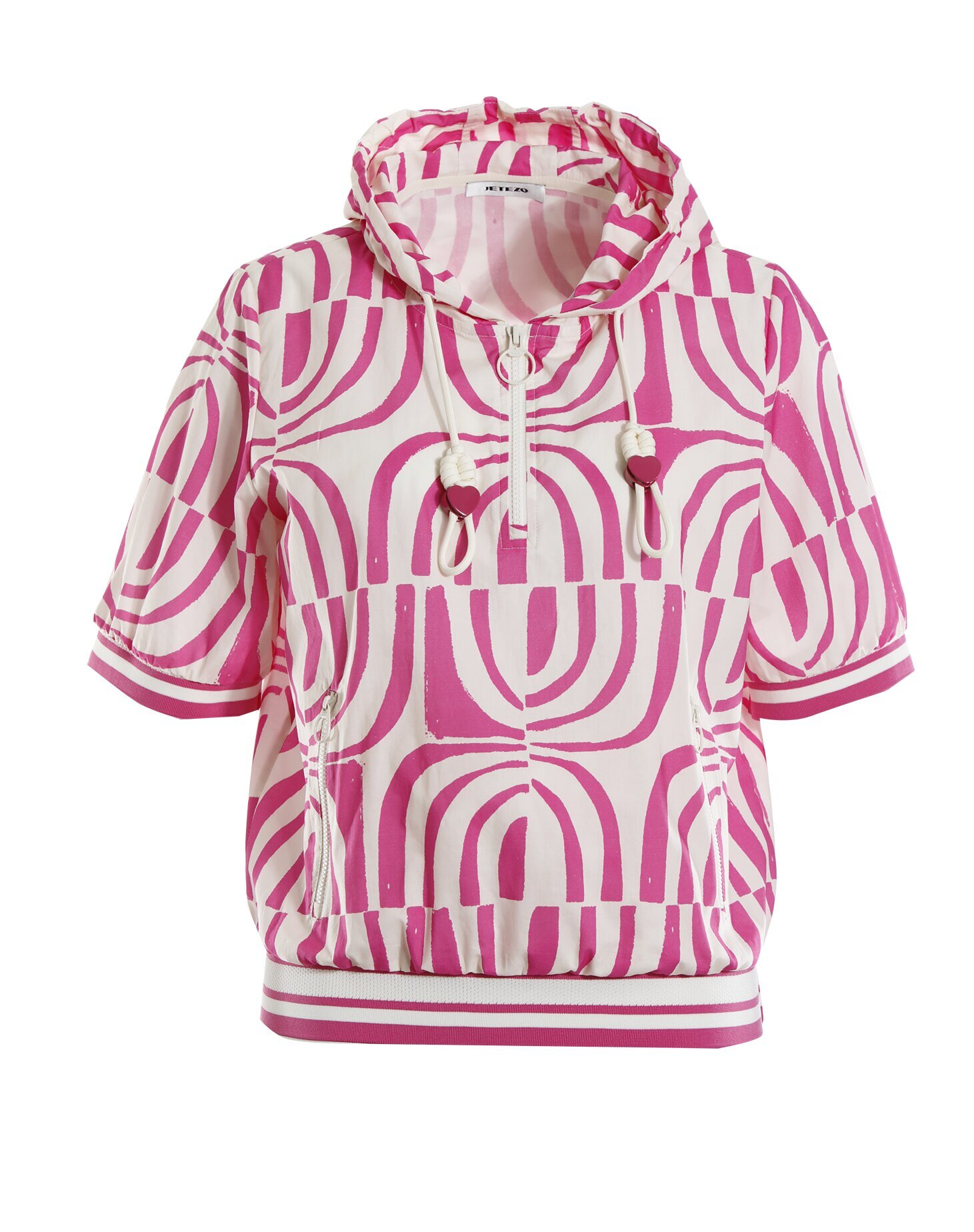 BD10055A1音樂宮活潑純棉連帽短袖上衣