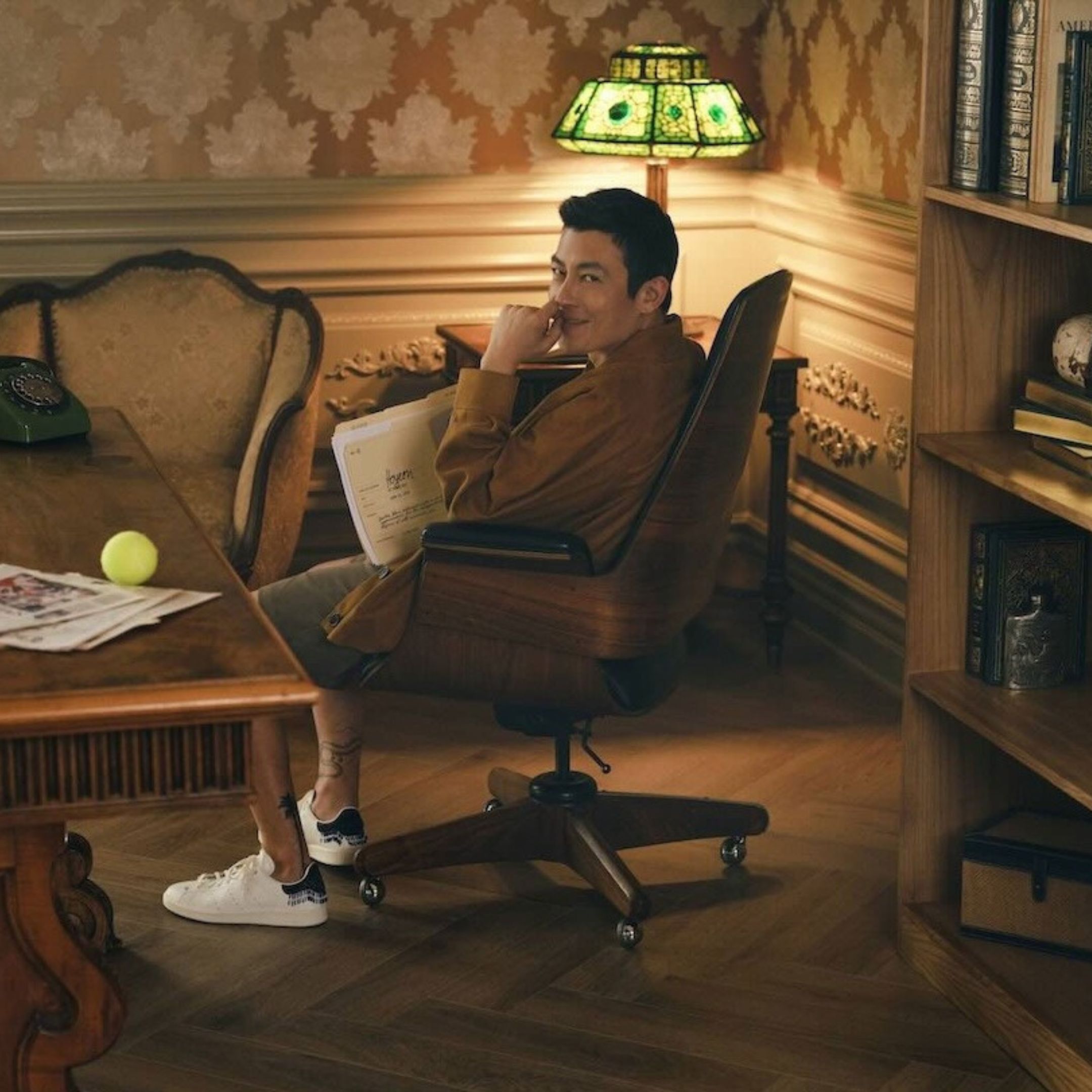 NICEDAY 代購 CLOT 凝結集團 陳冠希 x Adidas Stan Smith 小白鞋 板鞋 聯名 白藍 JR0022