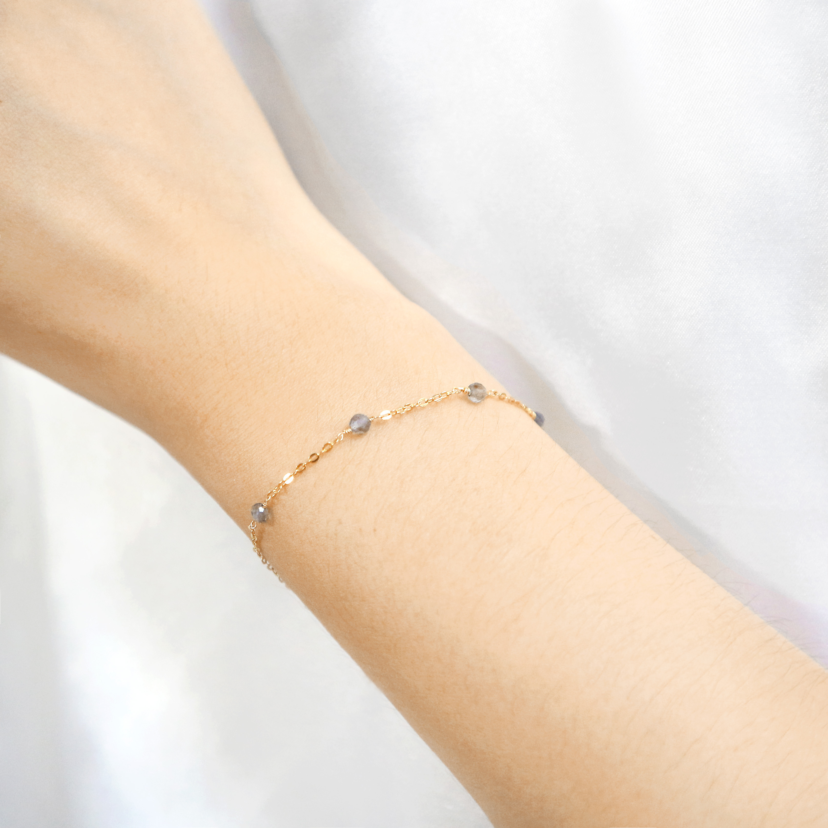 Purple Rain 手鍊｜堇青石｜