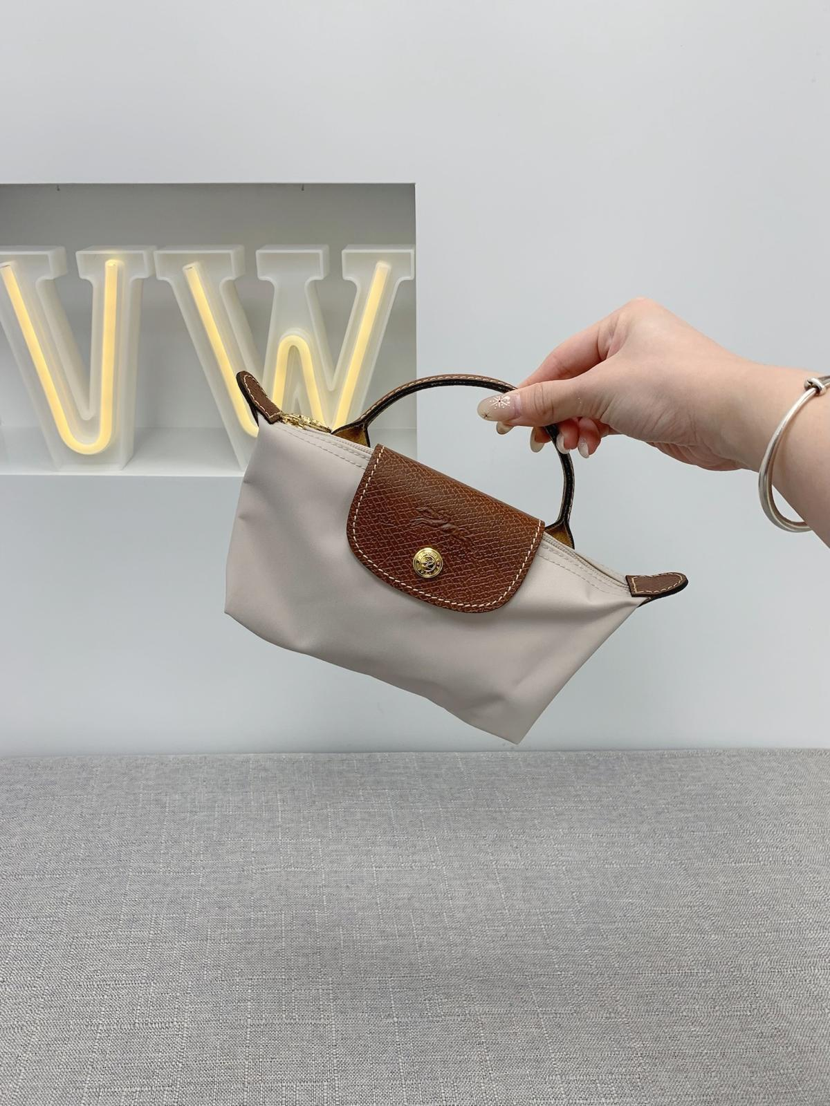 Longchamp Le Pliage Original Pouch with handle